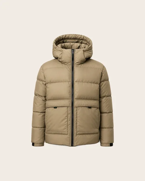 Bruno — Steppjacke mit aufgesetzten Taschen, Outerwear für Herren von Legenda Fashion