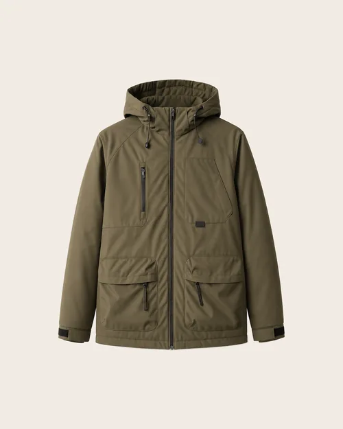 Diego — Wattierte Utility-Jacke, Outerwear für Herren von Legenda Fashion