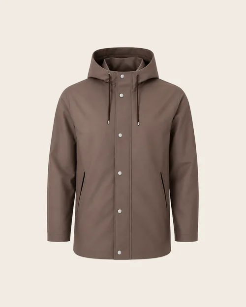 Tomas — Parka mit Kapuze und Druckknopfleiste, Outerwear für Herren von Legenda Fashion