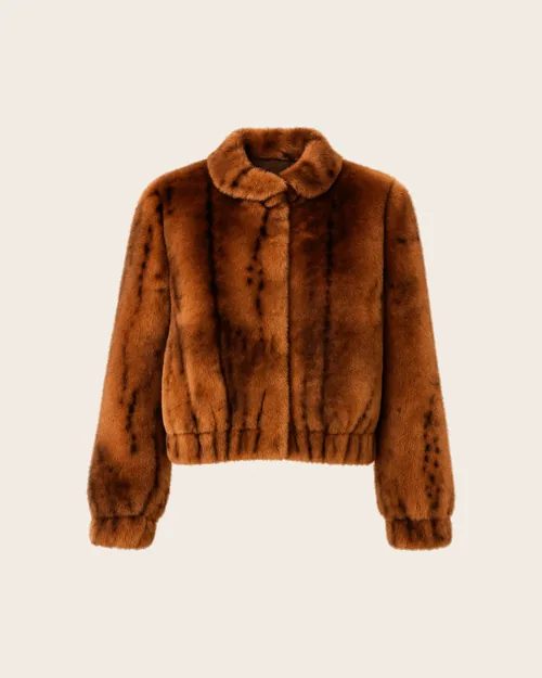 Carla — Bomberjacke aus Kunstpelz, Outerwear für Damen von Legenda Fashion